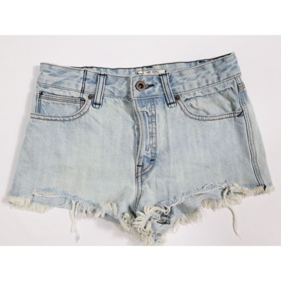 Free People Pants - Free People Denim Shorts